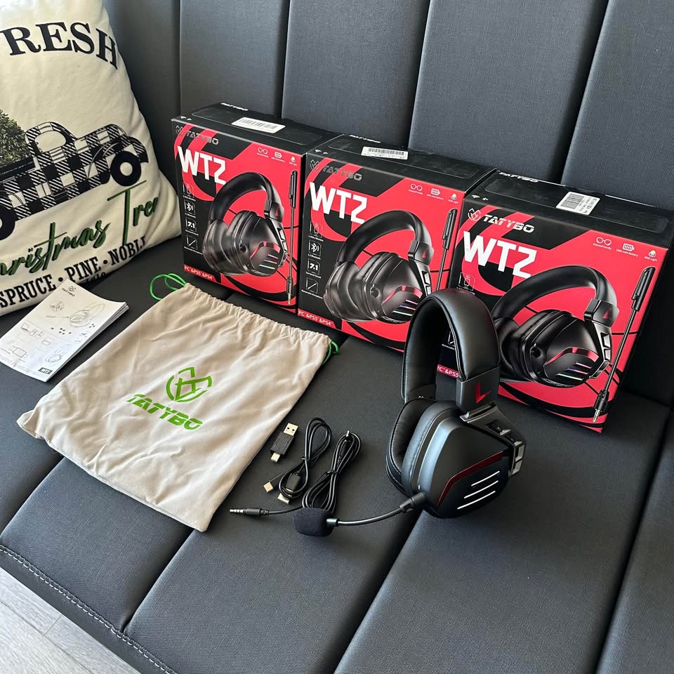 Audifonos Gamer Inalambricos Tatybo WT2