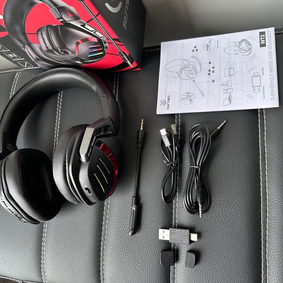 Audifonos Gamer Inalambricos Tatybo WT2