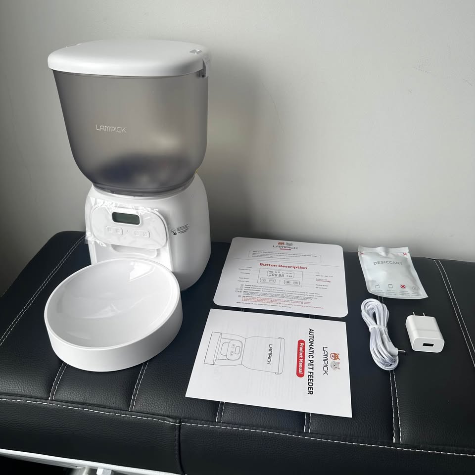 Dispensador de Comida para mascotas LAMPICK DU-F07K