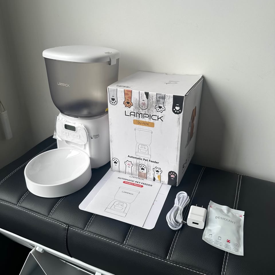 Dispensador de Comida para mascotas LAMPICK DU-F07K