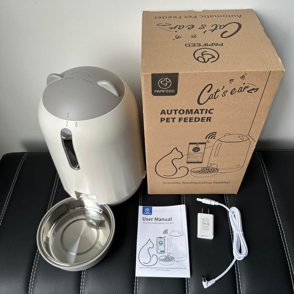 Dispensador de Comida para mascotas WI-FI PAPIFEED CF-G