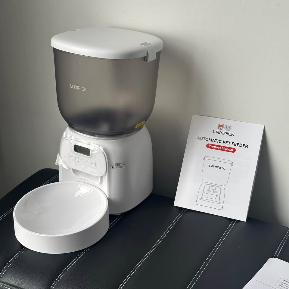 Dispensador de Comida para mascotas LAMPICK DU-F07K