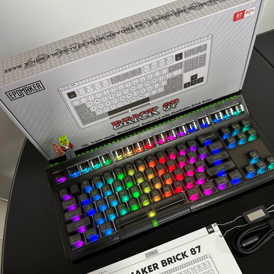 Teclado Mecanico Rgb Epomaker Brick 87
