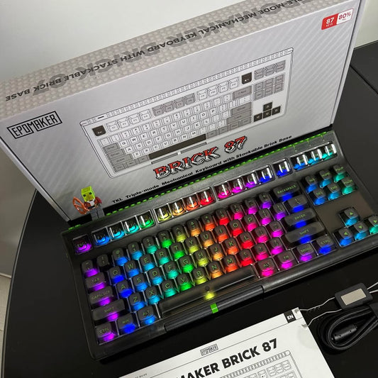 Teclado Mecanico Rgb Epomaker Brick 87