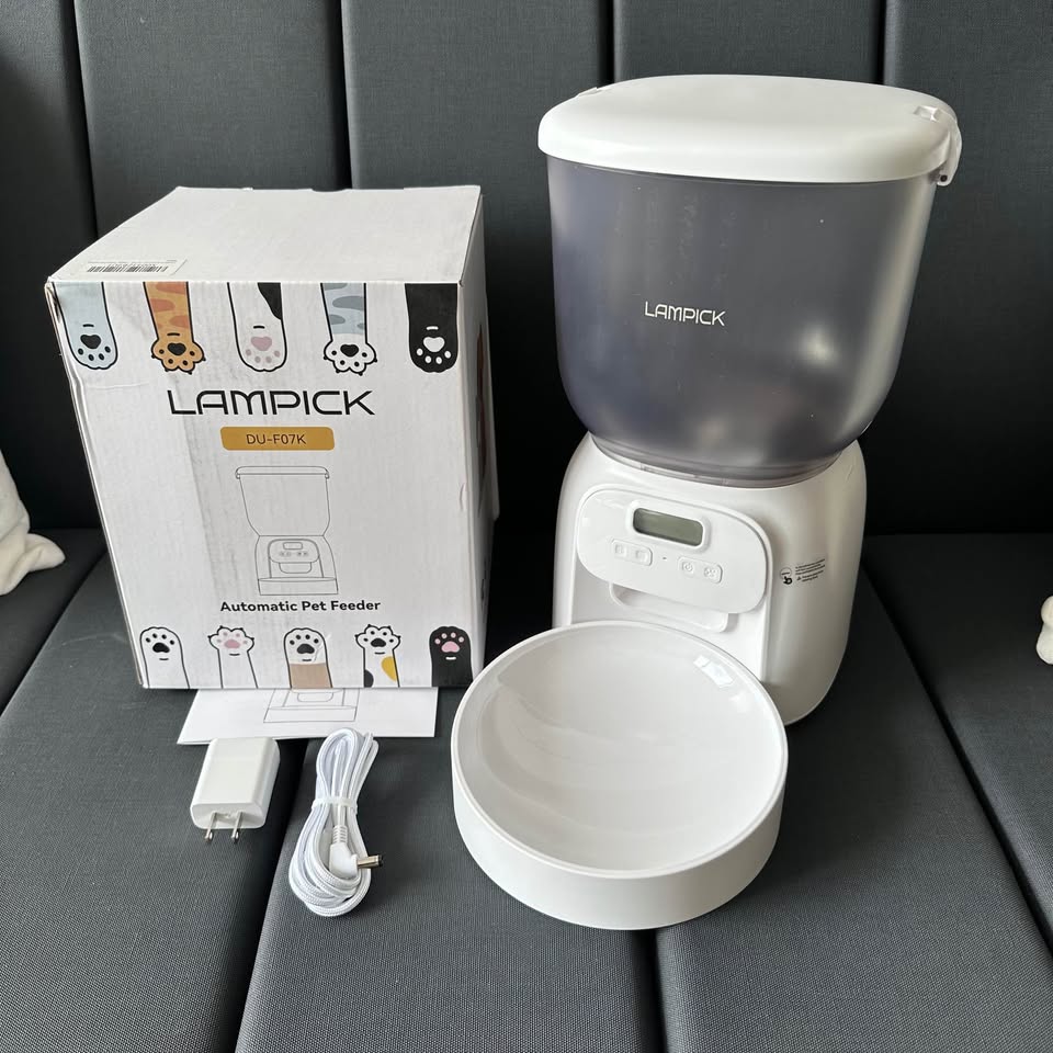 Dispensador de Comida para mascotas LAMPICK DU-F07K