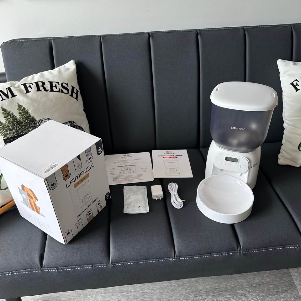 Dispensador de Comida para mascotas LAMPICK DU-F07K