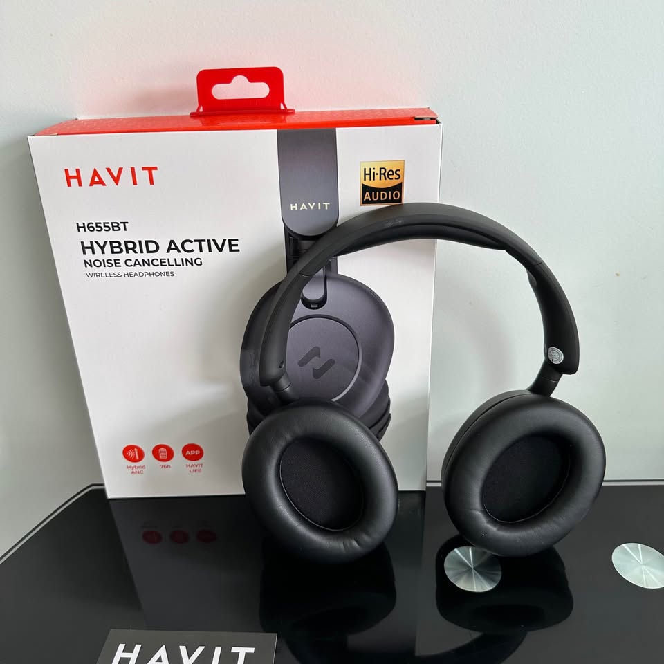 Audifonos con cancelacion de ruido activa ANC Havit H655BT