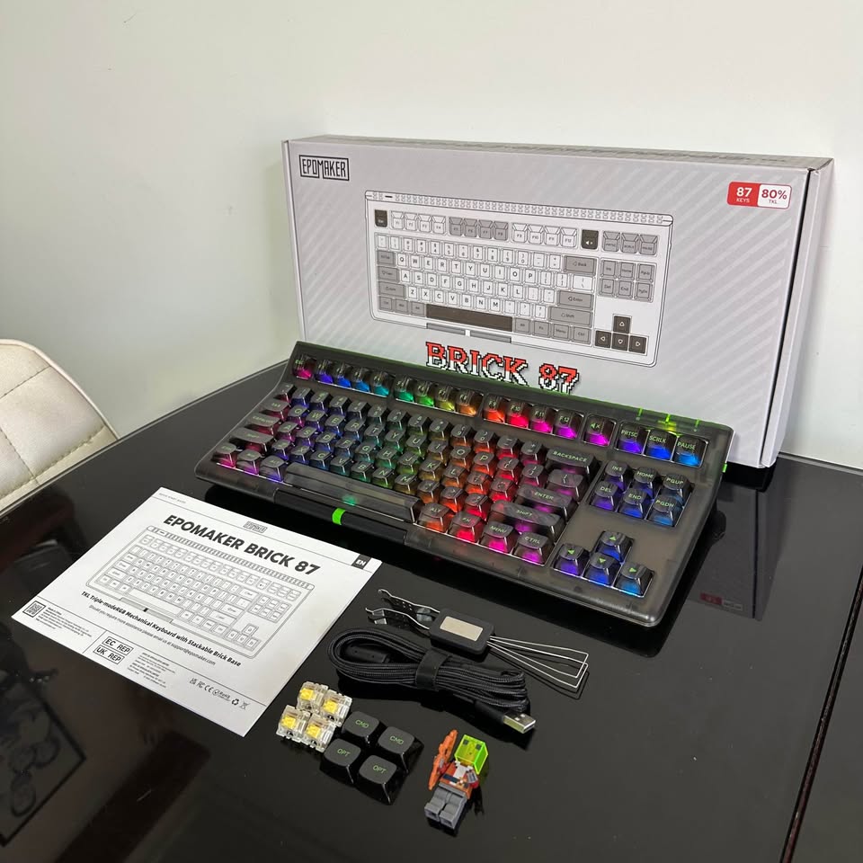 Teclado Mecanico Rgb Epomaker Brick 87