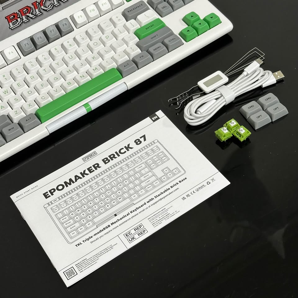 Teclado Mecanico Rgb Epomaker Brick 87
