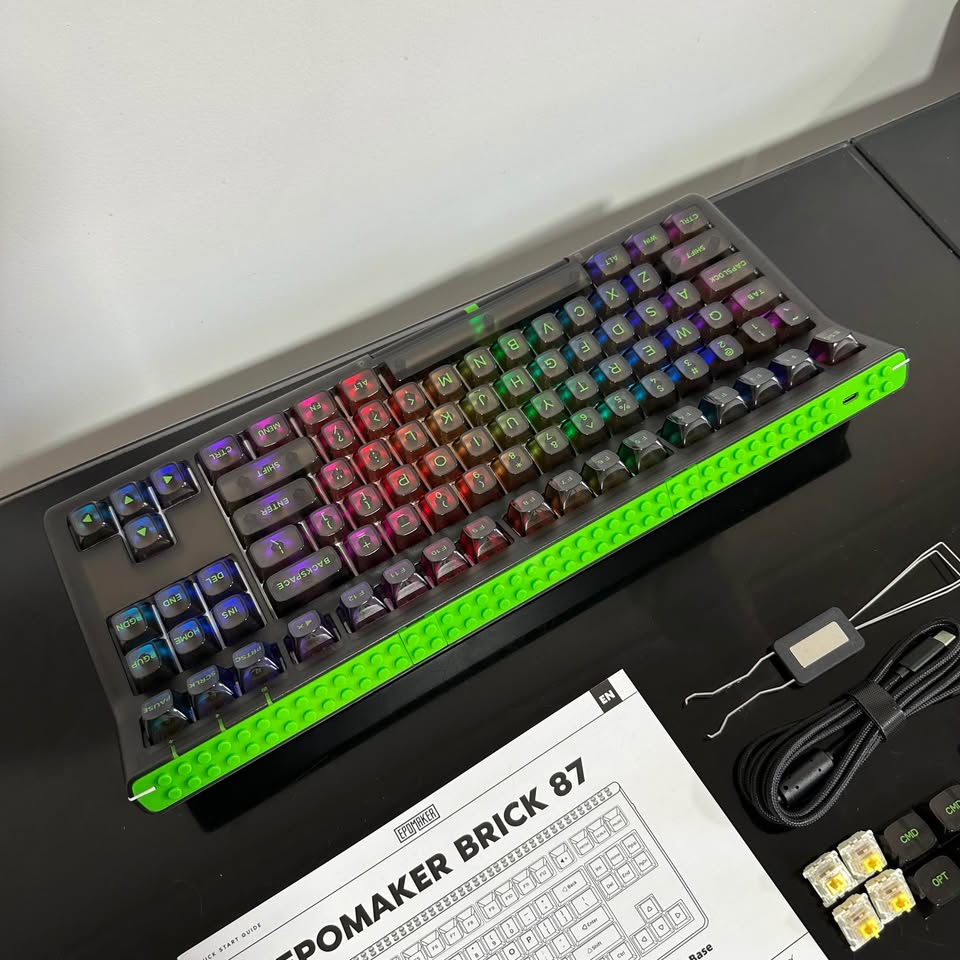 Teclado Mecanico Rgb Epomaker Brick 87