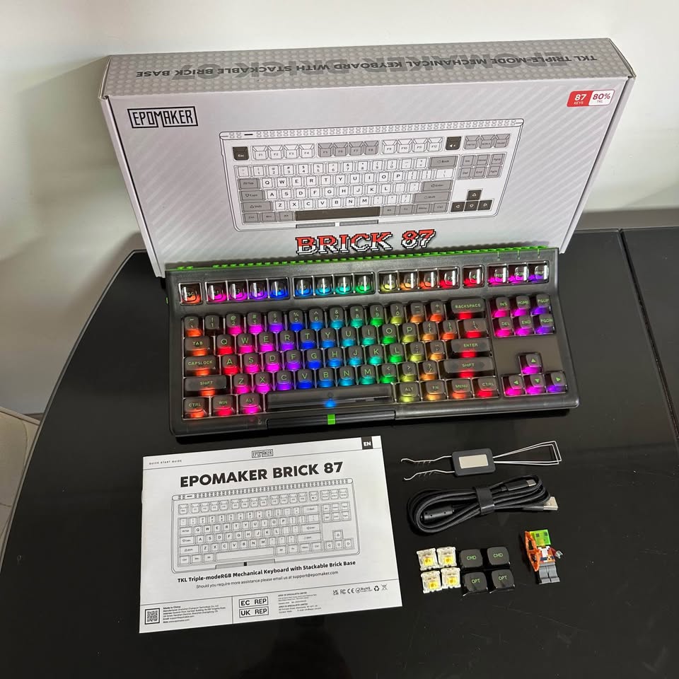 Teclado Mecanico Rgb Epomaker Brick 87