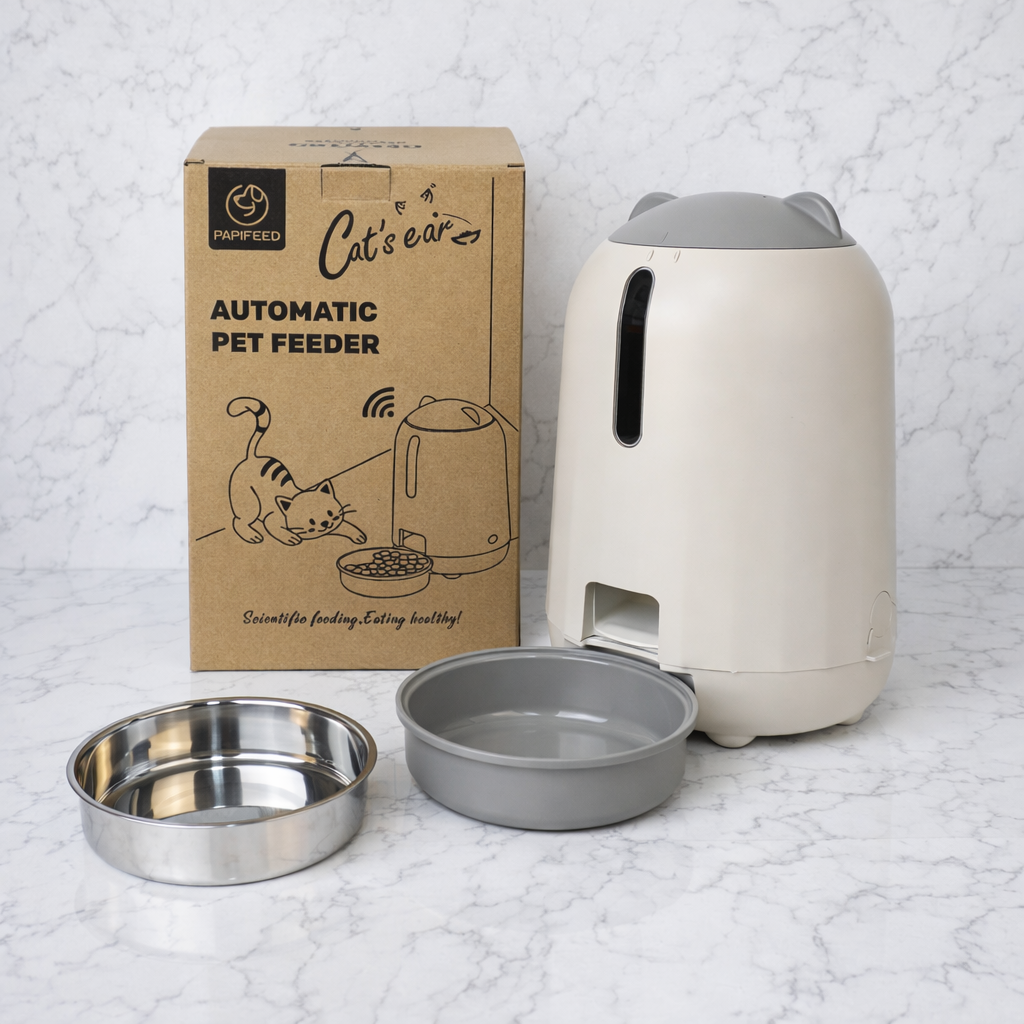 Dispensador de Comida WiFi para mascotas