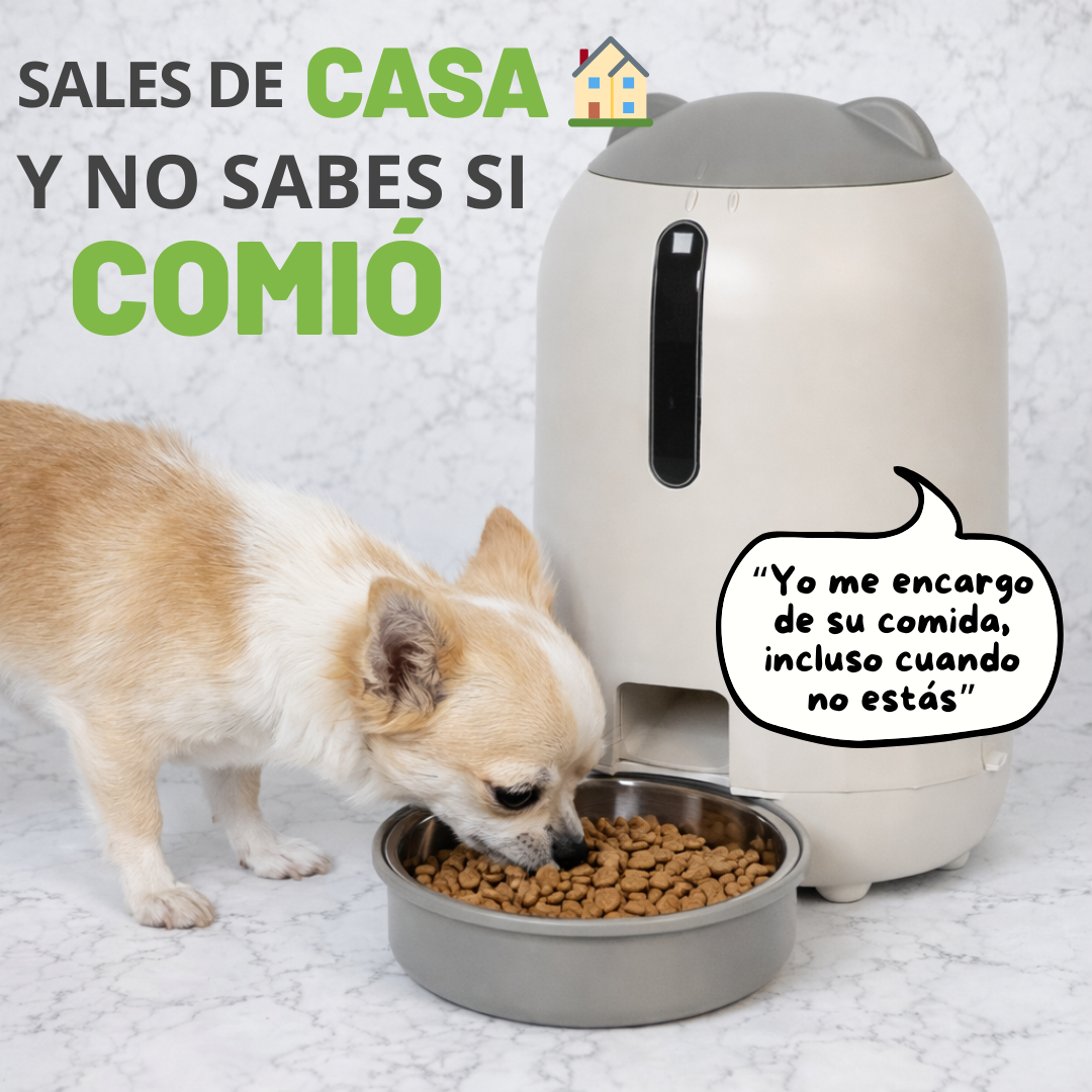 Dispensador de Comida WiFi para mascotas