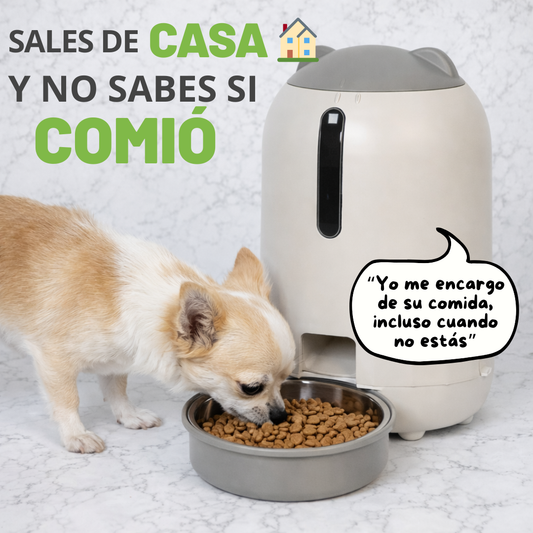 Dispensador de Comida WiFi para mascotas